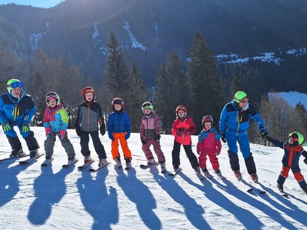 Kinderskifahren Werfenweng 8.2.2025