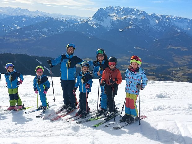 Kinderskifahren Werfenweng 8.3.2025